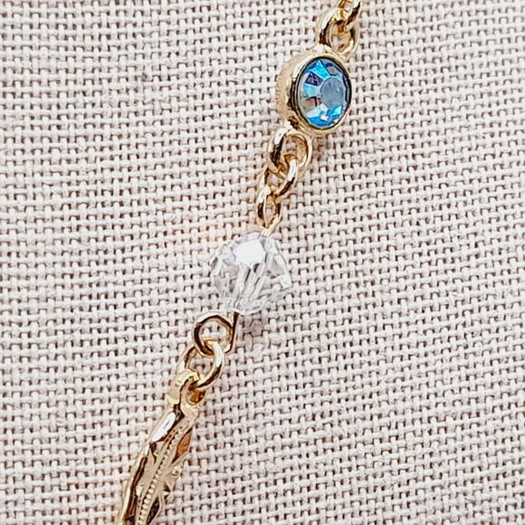 Kirk’s Folly Long Necklace 28" Removable Heart Locket Pendant Dragonfly - Picture 5 of 12